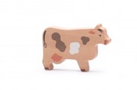 Bajo granja - Figura vaca (L) - Juguete educativo de cartón