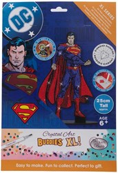 Craft Buddy Superman Crystal Art XL Buddy set creativo para niños