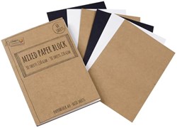 Craft Sensations bloc de papel handlettering A5 60 hojas papel de dibujo