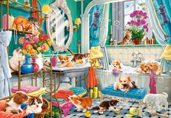 Castorland Crazy Pet Bath -  Teile