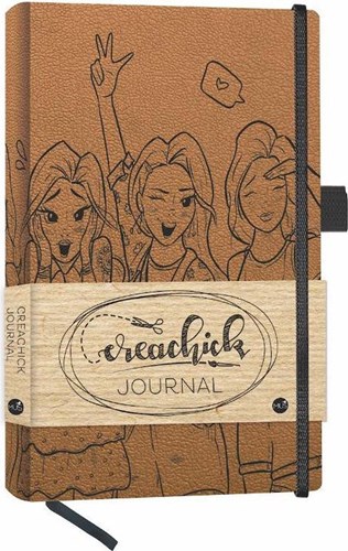 MUS Creatief bullet journal marrón - cuaderno Creachick A5