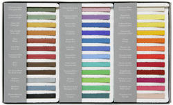 Cretacolor set de tizas pastel duras - 36 piezas en caja metálica