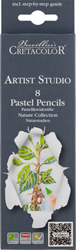 Cretacolor Cretacolor Pastelpotloden Set Natuur 8 stuks