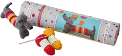 Buttonbag kit de ganchillo perro salchicha - set creativo ganchillo