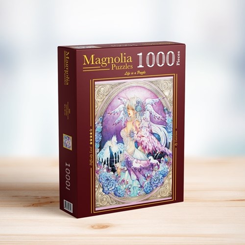 Magnolia puzzle Crystal Unicorn - puzzle de 1000 piezas-2