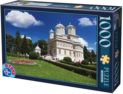 D-Toys puzzle Curtea de Arges Monastery - Rumanía 1000 piezas-2