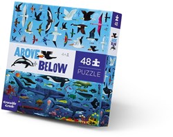 Crocodile Creek rompecabezas de doble cara Sea & Sky - 48 piezas