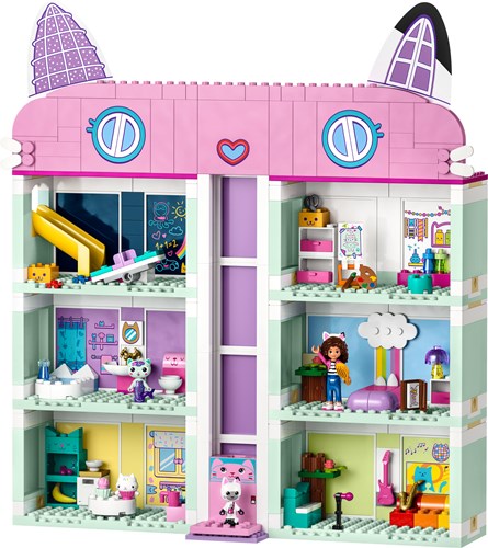 LEGO Gabby's Dollhouse casa de muñecas set de construcción con minifiguras y accesorios-3