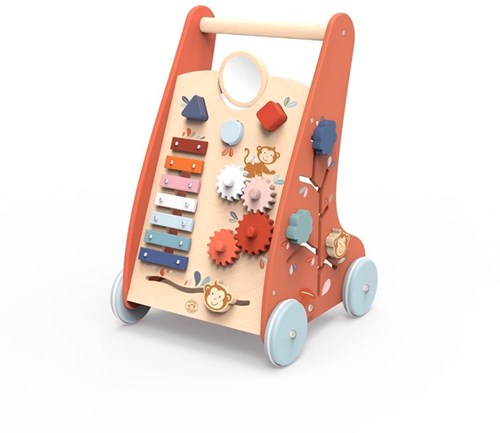 Speedy Monkey - Carrito de actividades - 46,5x31,5x49,5cm