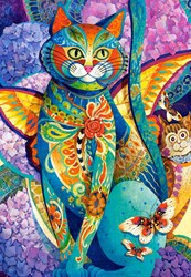 Castorland David Galchutt: Feline Fiesta -  Teile