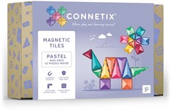 Connetix Azulejos Magnéticos Pastel Mini 32 Piezas