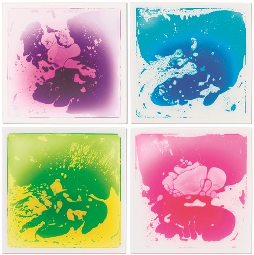 Stimove losetas sensoriales de suelo 50x50cm set de 4 coloridas-2