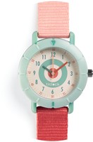 Djeco reloj deportivo Pink target - reloj infantil resistente al agua