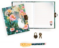 Djeco cuaderno Kendra diario secreto - bolígrafo mágico - FSC MIX-3