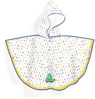 Djeco poncho de lluvia Tortoise rain cape - S para niños