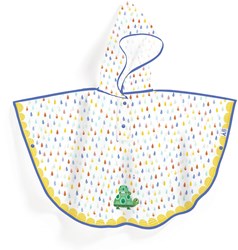 Djeco poncho de lluvia Tortoise rain cape - S para niños