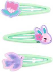 Djeco accesorios para el cabello - horquillas coloridas Eglantine set de 3