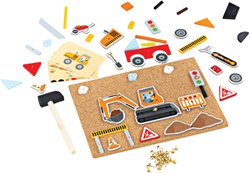 Bigjigs Deluxe Pin-a-Shape Construcción