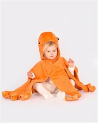 Den Goda Fen disfraz pulpo niños naranja 98-104cm vestuario