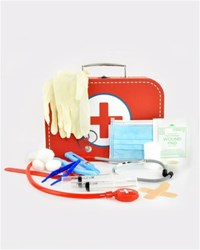 Den Goda Fen maletín de médico juguete - set de doctor - juego de rol