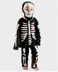 Den Goda Fen disfraz esqueleto set de disfraces infantil 110-116 multicolor