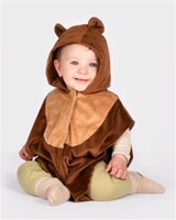 Den Goda Fen capa oso disfraz infantil 86-110 multicolor