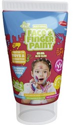 Pintura facial y de dedos niños rojo 65ml pintura segura