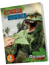 Dino Stickeren op Nummer