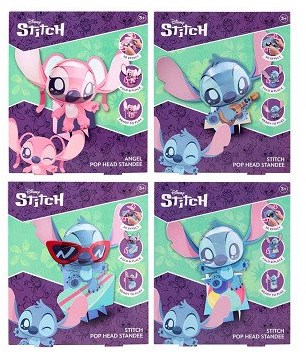 Canenco Stitch figura 3D cartón - juguete Disney - 20 cm