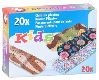 Tiritas infantiles tiritas coloridas para niños 20 unidades multicolor