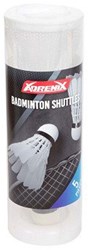 Volantes de bádminton blancos en tubo, 5 unidades - Adrenix bádminton