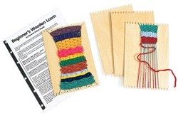 Colorations - Houten Loom Weefgetouw, Set van 12