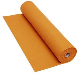 Colorations rollo de fieltro naranja material creativo 160 gsm 5 m x 45 cm