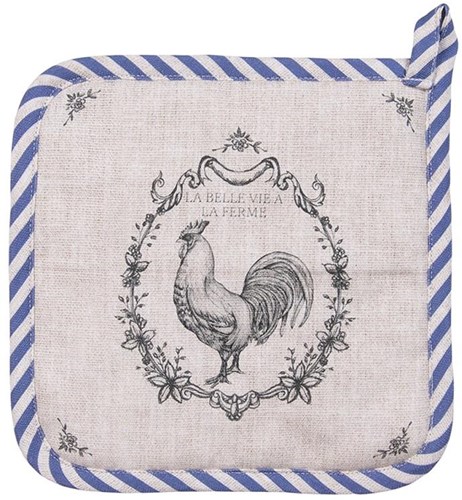 Clayre & Eef Pannenlap haan 20x20cm