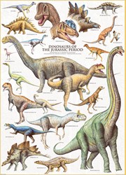 Eurographics puzzle dinosaurios - 1000 piezas cartón