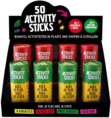 Image Books juguete display 50 activity sticks - juego educativo
