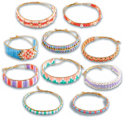 Djeco set de abalorios joyas juguete creativo FSC mix