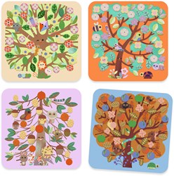 Djeco puzzle La ronde des saisons - juguete educativo para niños