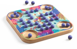 Djeco juego de madera Solitaire - juguete sostenible FSC 100%