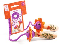 Djeco cuerda para saltar juguete - Florita ajustable FSC 100% calidad-3