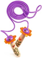 Djeco cuerda para saltar juguete - Florita ajustable FSC 100% calidad