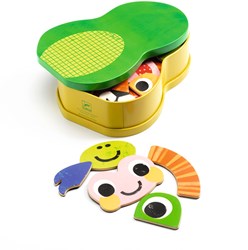 Djeco juguete magnético Zanimals - Animales de madera FSC 100%