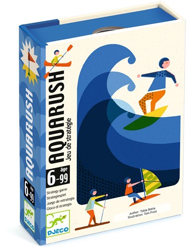 Djeco juego de cartas Aquarush - juego infantil divertido y educativo-2