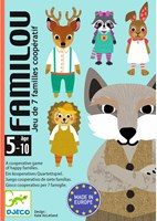 Djeco juego de cartas Familou - juego cooperativo FSC MIX-3