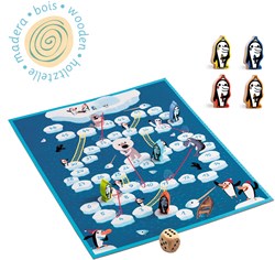 Djeco juego de mesa serpientes y escaleras FSC MIX clásico