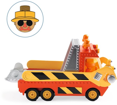 Djeco coche de juguete grúa Crazy truck con plataforma-2