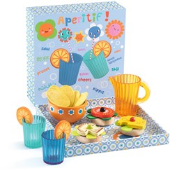 Djeco juguete de madera Aperitif Mia & Léo - FSC 100% sostenible