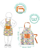 Djeco delantal jardinería - delantal infantil para juego creativo-3