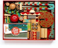 Djeco circuito de canicas de madera Zig & Go - Big Boum Wall 48 piezas FSC-3