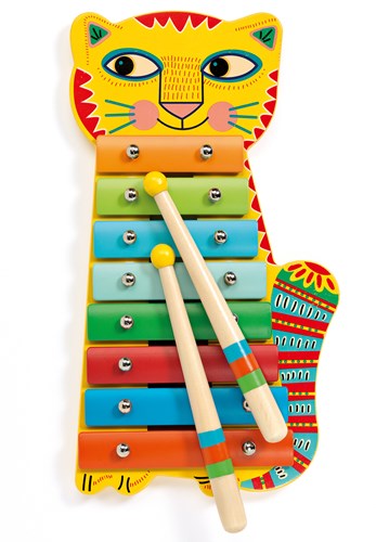 Djeco metalófono animambo FSC 100% - instrumento musical para niños